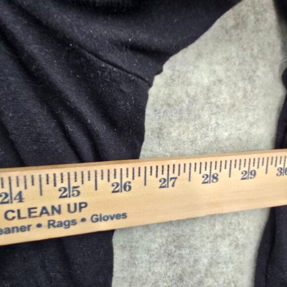 Sonoma Life + Style Womens V-Neck Black Long Sleeve Top Size 3X Cotton Blend - Picture 5 of 5